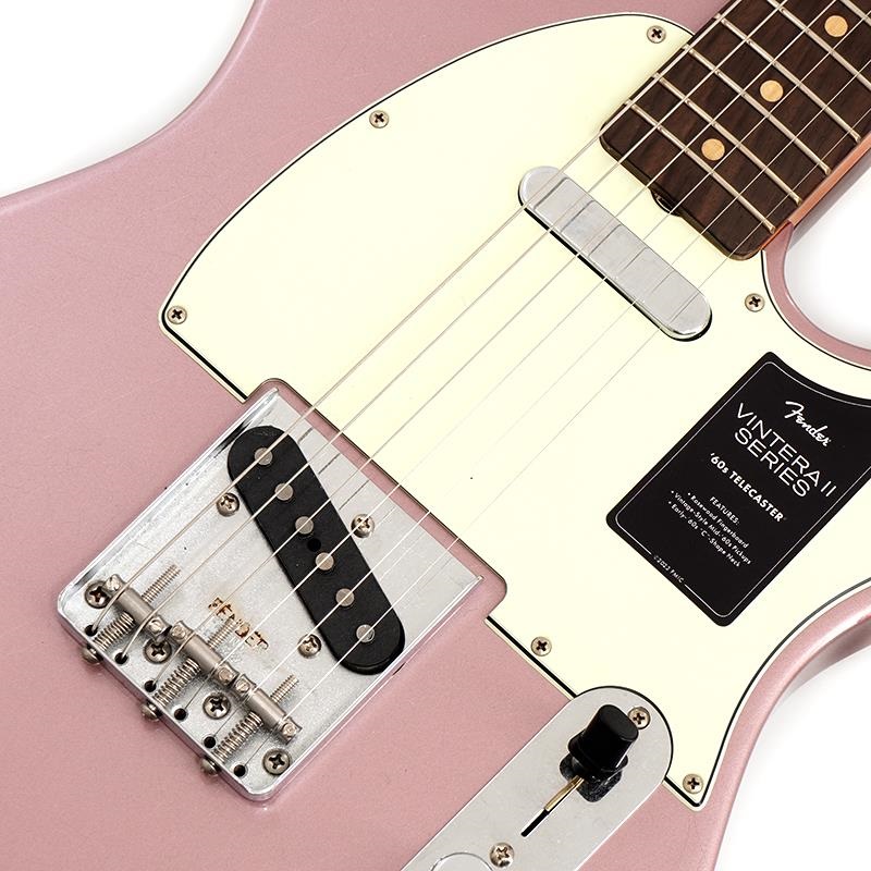 Fender MEX Limited Edition Vintera II Road Worn '60s Telecaster (Burgundy Mist Metallic/Rosewood) 画像3