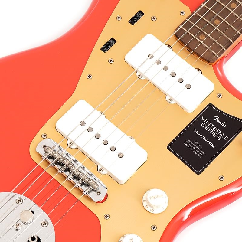 Fender MEX Limited Edition Vintera II Road Worn '50s Jazzmaster (Fiesta Red/Rosewood) 画像3
