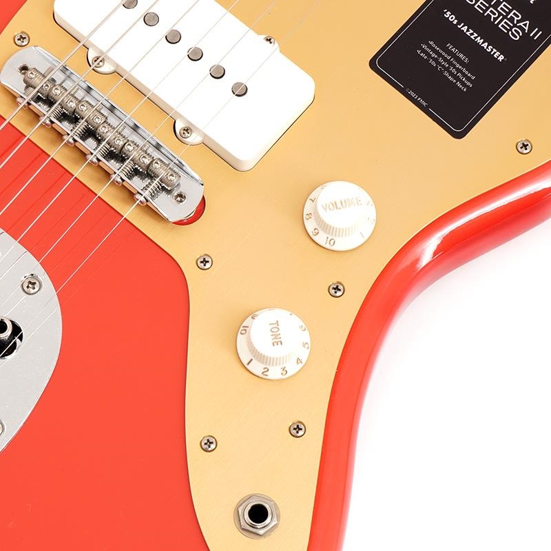 Fender MEX Limited Edition Vintera II Road Worn '50s Jazzmaster (Fiesta Red/Rosewood) 画像4