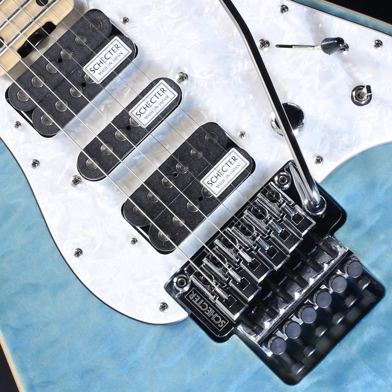 SCHECTER USED 中古 SD-2-24-AL (Aqua Blue/Maple) 画像3