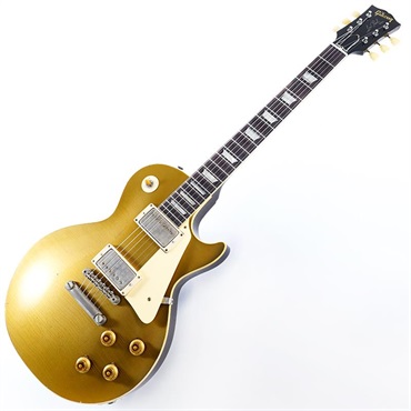 Gibson Murphy Lab 1957 Les Paul Gold Top Reissue Double Gold Dark Back Light Aged SN.751280 画像1