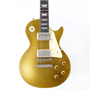 Gibson Murphy Lab 1957 Les Paul Gold Top Reissue Double Gold Dark Back Light Aged SN.751280 画像10