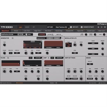 Roland (予約商品・2026年以降入荷予定・時期未定)TR-1000 RHYTHM CREATOR ローランド リズムクリエイター TR1000 画像10