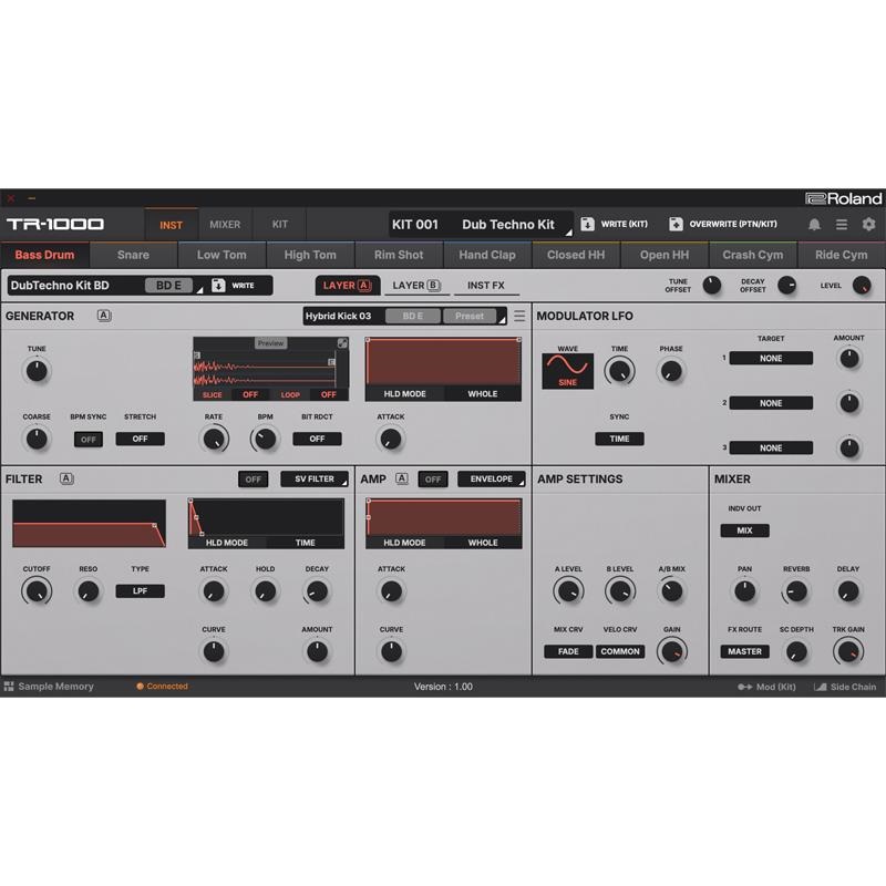 Roland (予約商品・2026年以降入荷予定・時期未定)TR-1000 RHYTHM CREATOR ローランド リズムクリエイター TR1000 画像10