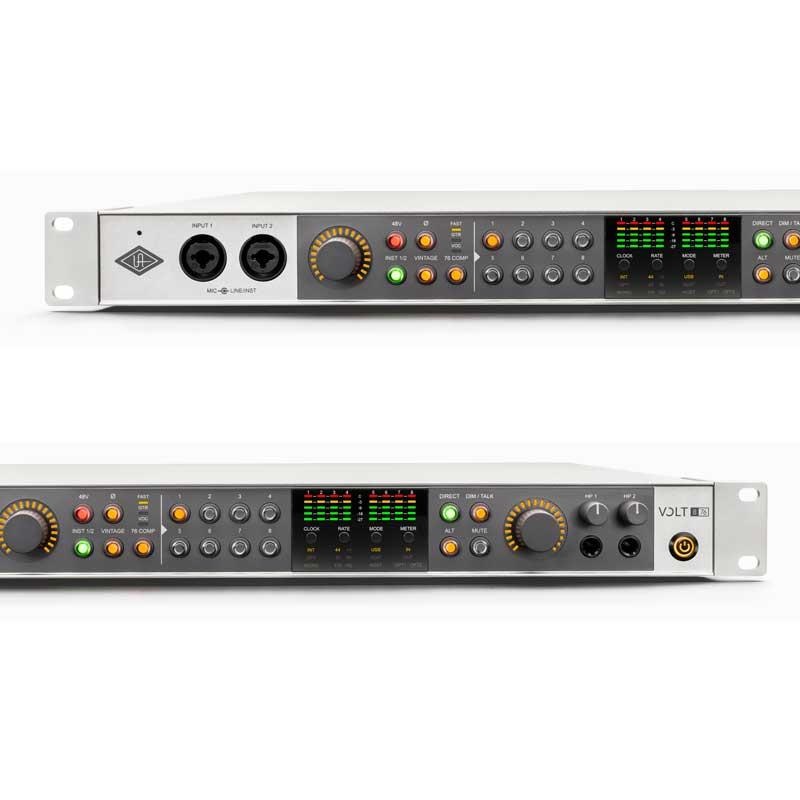 Universal Audio 【予約商品・10月中旬以降発売予定】Volt 876 USB Recording Studio (32bit interger/192kHz・iOS対応USB-Cオーディオインターフェイス)(8chマイクプリアンプ搭載)(ユニバーサルオーディオ)(LUNA DAWソフト付属) 画像3