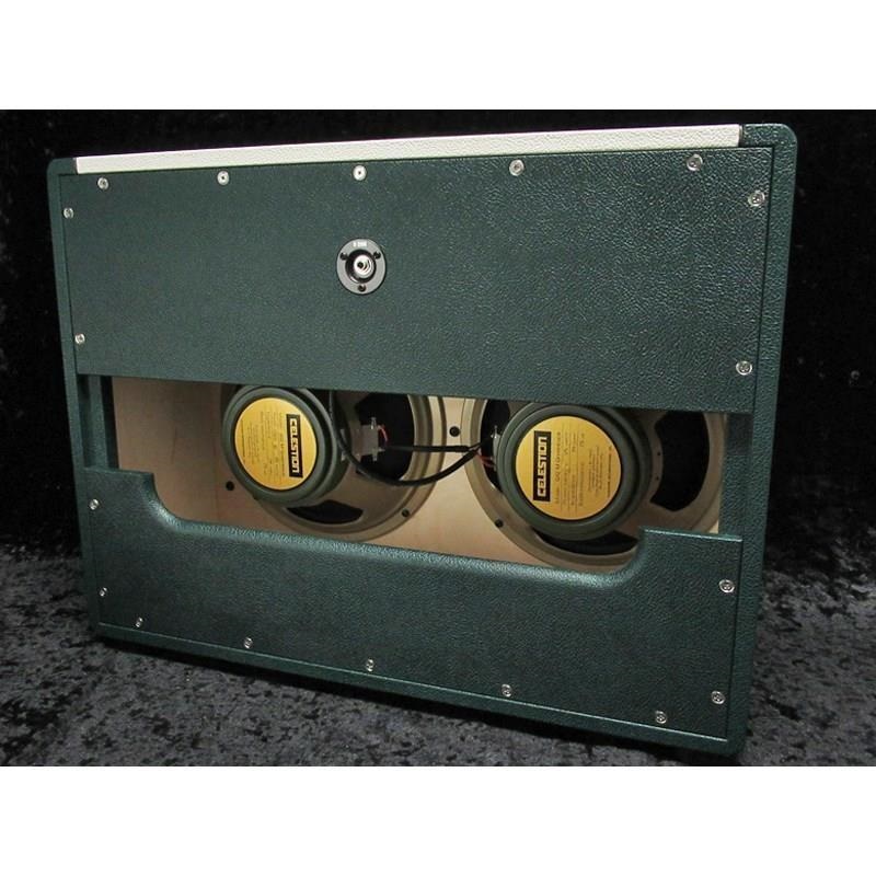 Divided by 13 2x12f w/G12M Speaker Cabinet[Forest Green/Cream