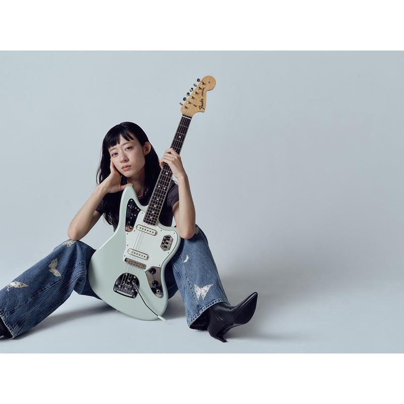 Fender Made in Japan 【11月下旬以降入荷予定】 Moeka Shiotsuka Jaguar moni (Aged Sonic Blue/Rosewood) 画像6