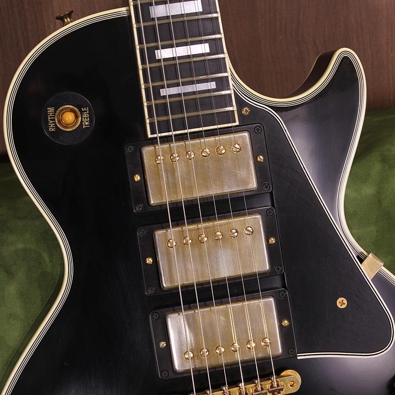 Gibson USED 中古 Historic Collection 1957 Les Paul Custom 3-Pickup VOS Ebony SN. 7 4998 画像4