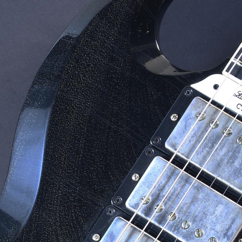 Gibson USED 中古 Murphy Lab 1963 Les Paul SG Custom Reissue 3-Pickup w/Maestro Ultra Light Aged (TV Black) 画像6