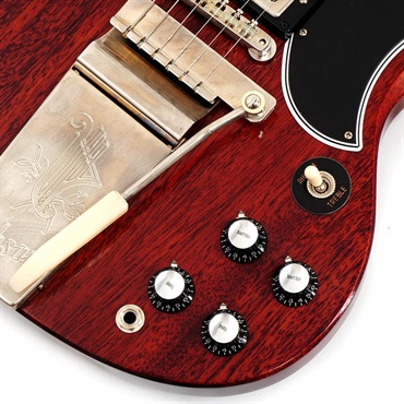 Gibson 1964 SG Standard Reissue VOS Cherry Red w/Maestro Vibrola 【S/N 503834】 画像4