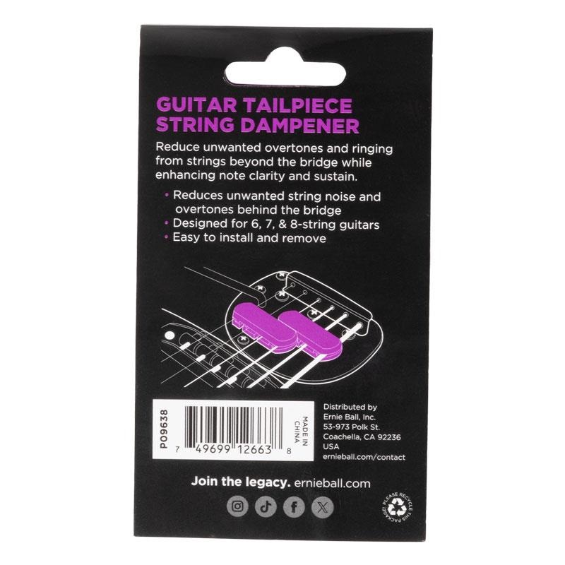 ERNIE BALL 【10月11日発売予定】String Dampener Guitar Tailpiece[#P09638] 画像2