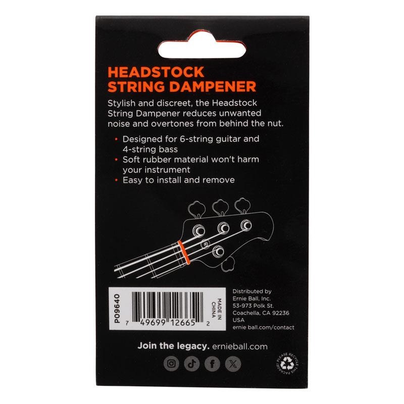 ERNIE BALL 【10月11日発売予定】String Dampener Headstock[#P09640] 画像2