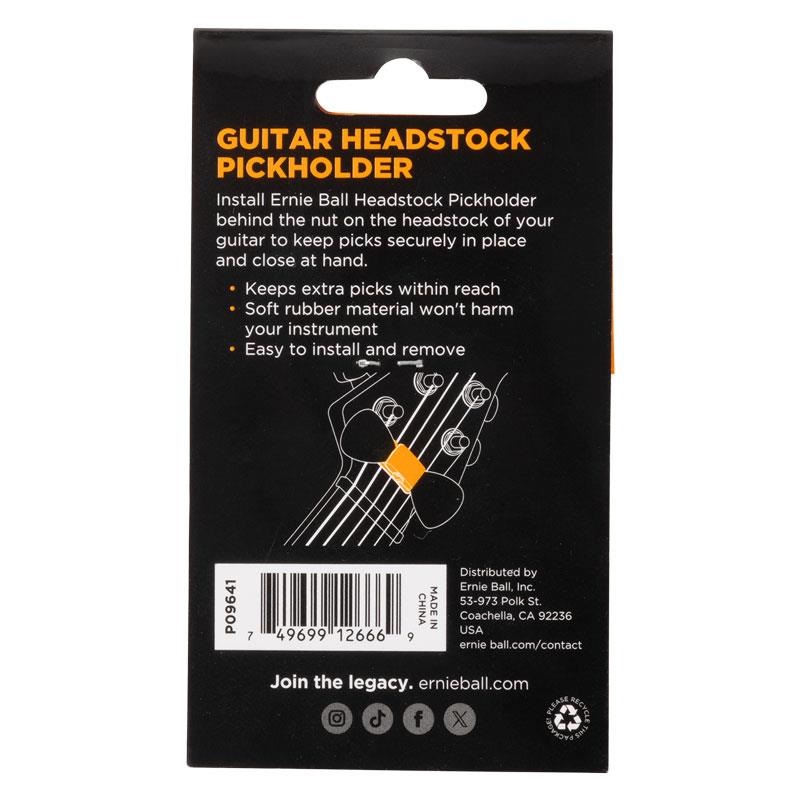 ERNIE BALL 【10月11日発売予定】Pickholder Guitar Headstock[#P09641] 画像2