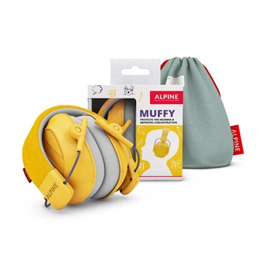 ALPINE HEARING PROTECTION MUFFY KIDS 【イエロー】【お子様用イヤーマフ】 (アルパイン) 画像1