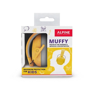 ALPINE HEARING PROTECTION MUFFY KIDS 【イエロー】【お子様用イヤーマフ】 (アルパイン) 画像2