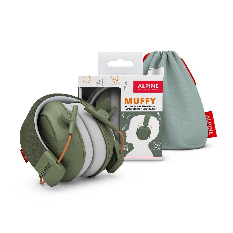 ALPINE HEARING PROTECTION (アルパイン) イヤーマフ 防音 遮音 子供用 グリーン MUFFY KIDS GRN ALPINE HEARING PROTECTION MUFFY KIDS 【グリーン】【お子様用