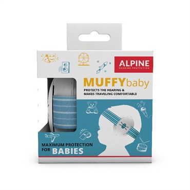 ALPINE HEARING PROTECTION MUFFY BABY CLASSIC 【ブルー】【ベビー用イヤーマフ】 (アルパイン) 画像4