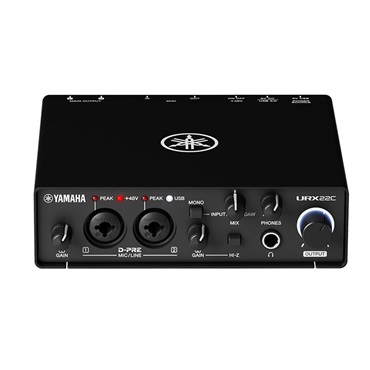 YAMAHA URX22C (ヤマハ)(USB・オーディオインターフェース)(USB Type-C)(USB3.0バスパワー・ループバック機能対応) 画像1