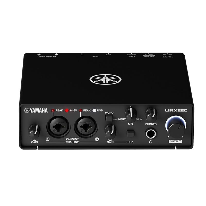 YAMAHA URX22C (ヤマハ)(USB・オーディオインターフェース)(USB Type-C)(USB3.0バスパワー・ループバック機能対応) 画像1