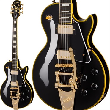 Epiphone Joe Bonamassa 1959 Les Paul Custom with Bigsby (Antique Ebony) 画像1