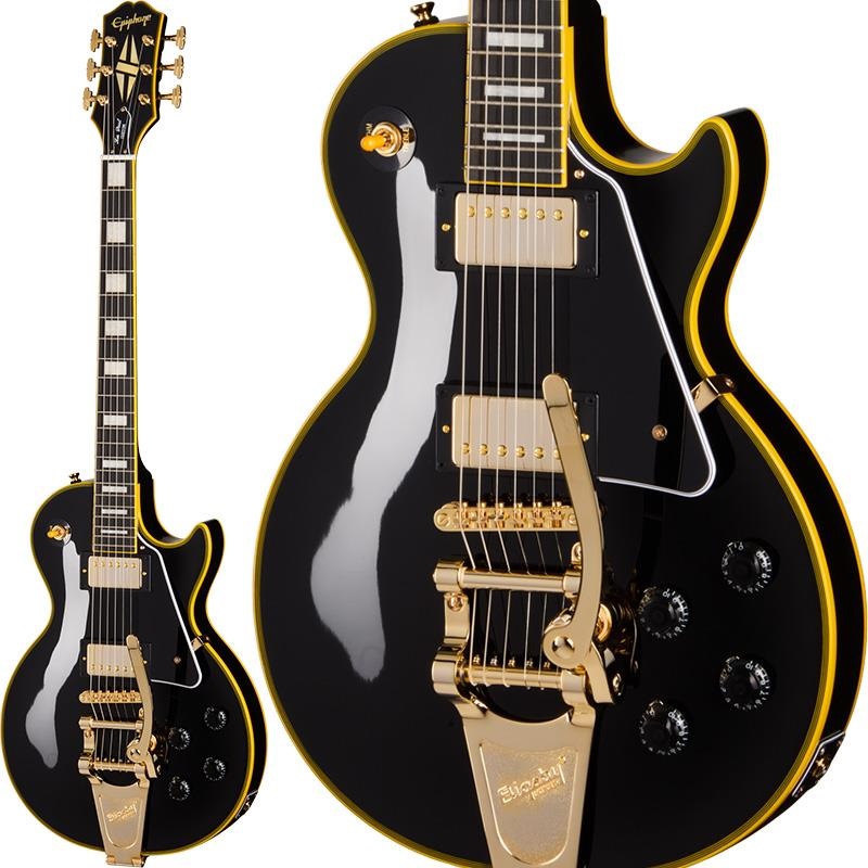 Epiphone Joe Bonamassa 1959 Les Paul Custom with Bigsby (Antique Ebony) 画像1