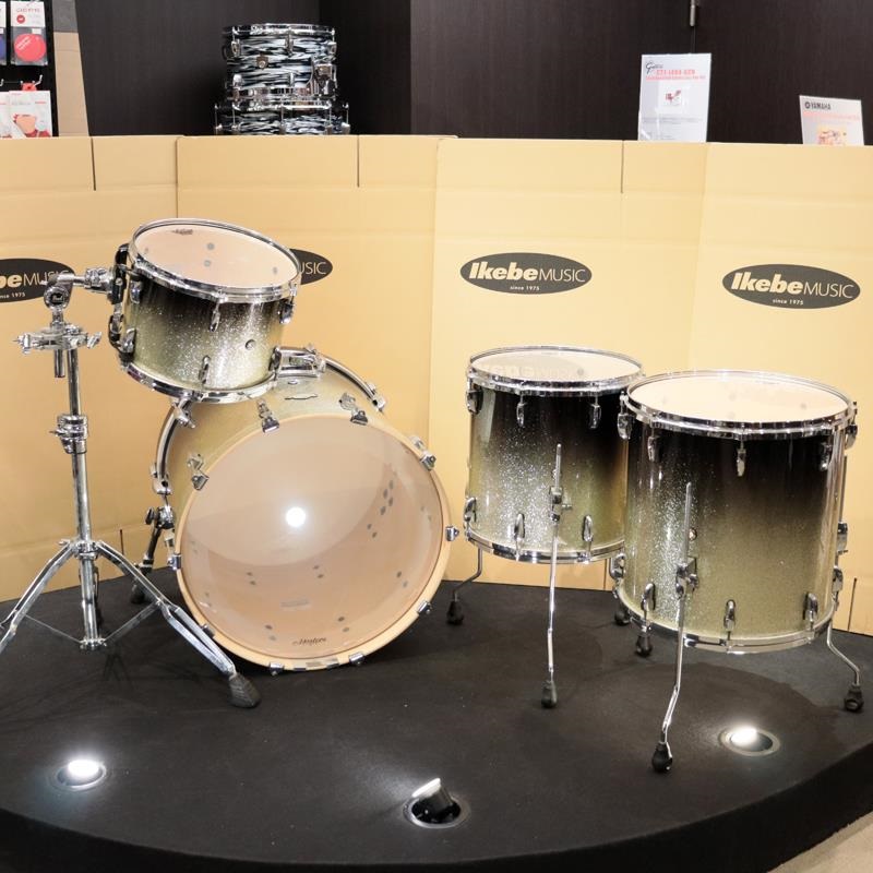 Pearl USED 中古 Masters Custom MCX 4pcs Drum Set - Black