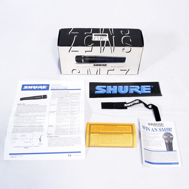 SHURE USED 中古 SM57-LC (シュア)(定番ダイナミックマイク)(楽器