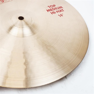 PAiSTe USED 中古 2002 Medium HiHat 14 pair [Top 818g/Bottom 974g] 画像3