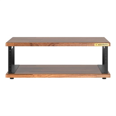 Wavebone Stella Portable Rack Case-3U Walnut (ウェーブボーン)(ラックケース)(19インチ)(3U) 画像1