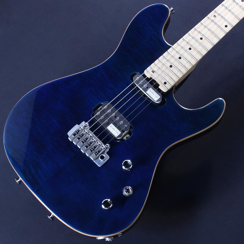 SCHECTER MZ1 See-thru Blue