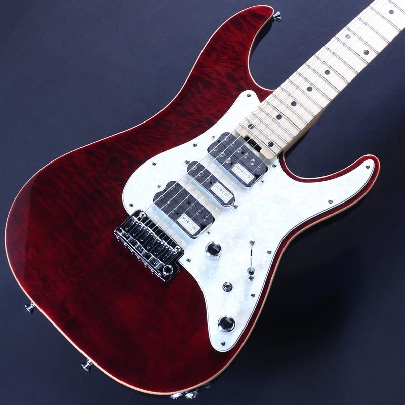 SCHECTER SD-2-24-AL-VTR (See-thru Red/Maple) #S2505064 画像2