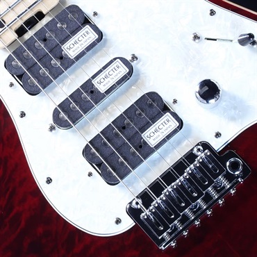 SCHECTER SD-2-24-AL-VTR (See-thru Red/Maple) #S2505064 画像3