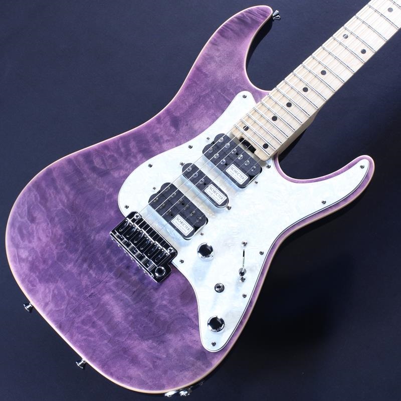 SCHECTER SD-2-24-AL-VTR (See-thru Purple/Maple) #S2312251 画像2