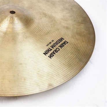Zildjian USED 中古 90s K Zildjian Dark Crash Medium Thin 16 [1374g] 画像4