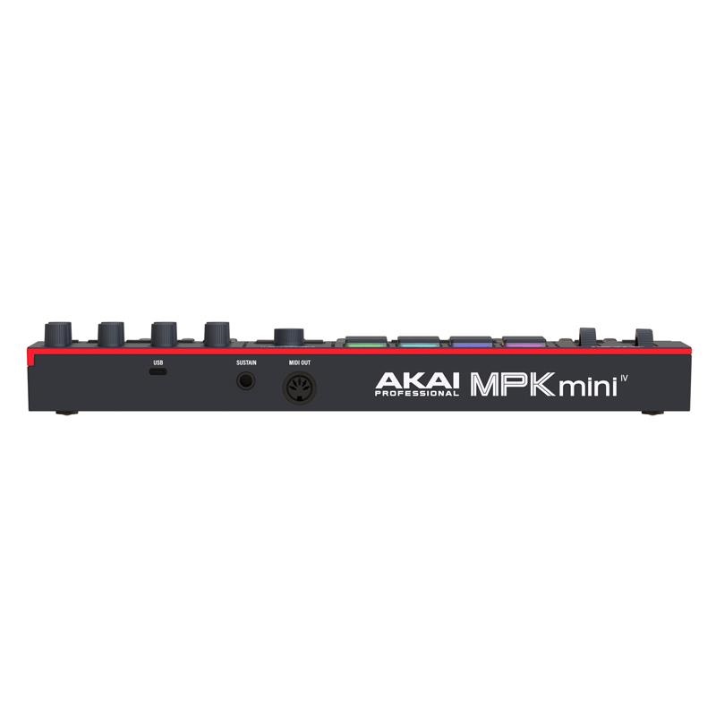 AKAI MPK Mini IV Black  (25鍵USB-MIDIキーボードコントローラー) (アカイ)(エムピーケーミニ) 画像2