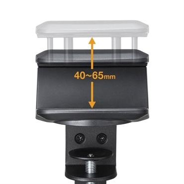 SANWA SUPPLY PDA-STN72BK (ブラック)(サンワサプライ)(ヘッドホンフック)(ヘッドホンハンガー)(金属製)(タップホルダー付き) 画像2