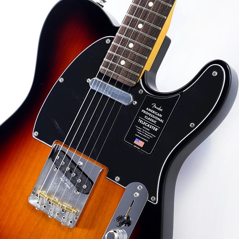 Fender USA American Professional Classic Telecaster (3-Color Sunburst/Rosewood) 画像3