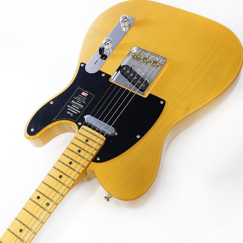 Fender USA American Professional Classic Telecaster (Butterscotch Blonde/Maple) 画像5