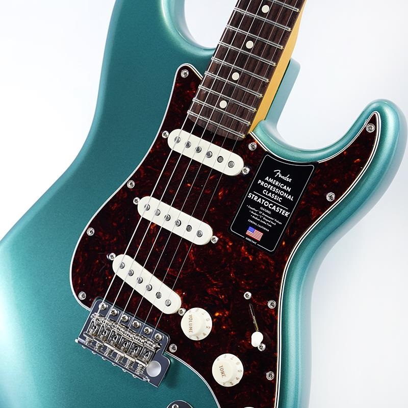 Fender USA American Professional Classic Stratocaster (Faded Sherwood Green Metallic/Rosewood) 画像3