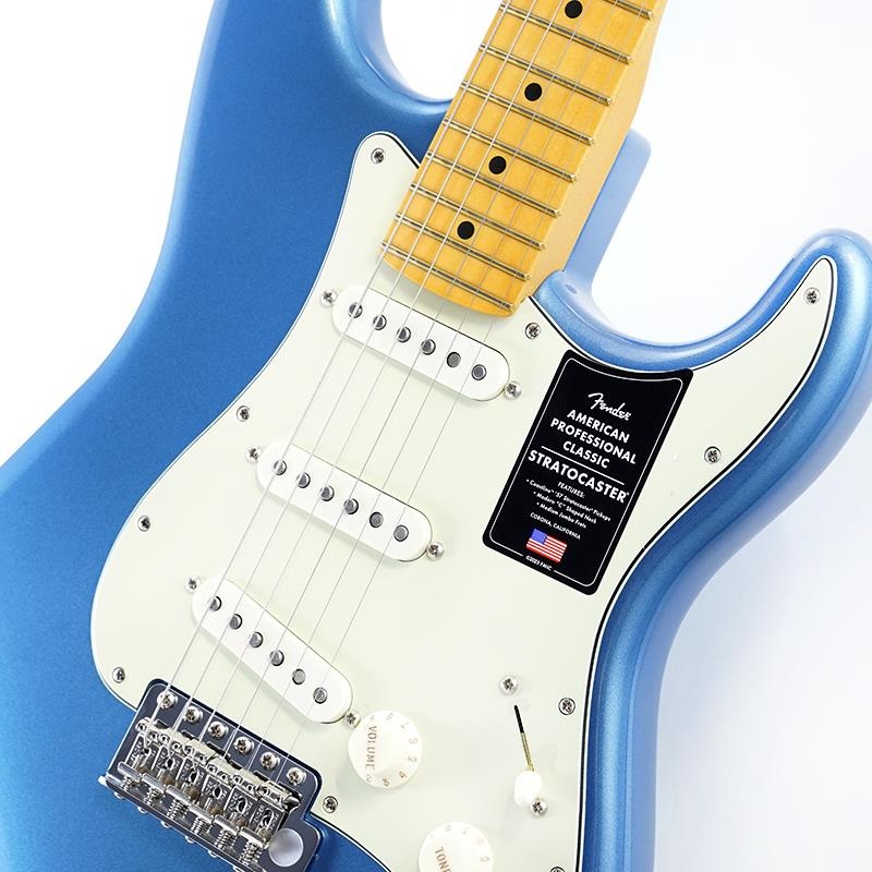 Fender USA American Professional Classic Stratocaster (Faded Lake Placid Blue/Maple) 画像3