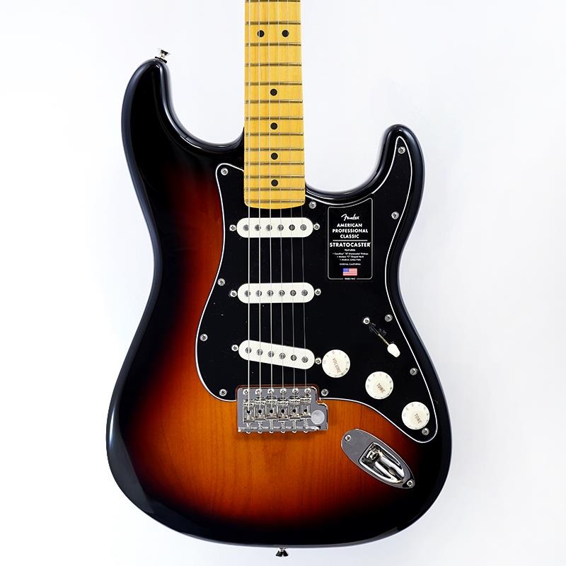 Fender USA American Professional Classic Stratocaster (3-Color Sunburst/Maple) 画像9