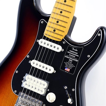 Fender USA American Professional Classic Stratocaster HSS (3-Color Sunburst/Maple) 画像3