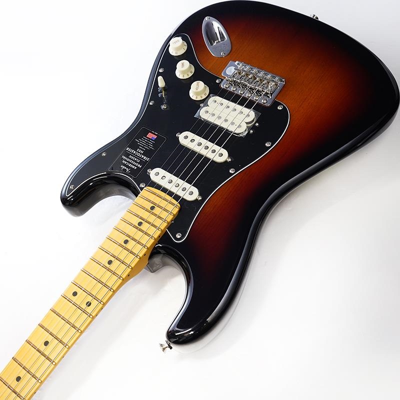 Fender USA American Professional Classic Stratocaster HSS (3-Color Sunburst/Maple) 画像5