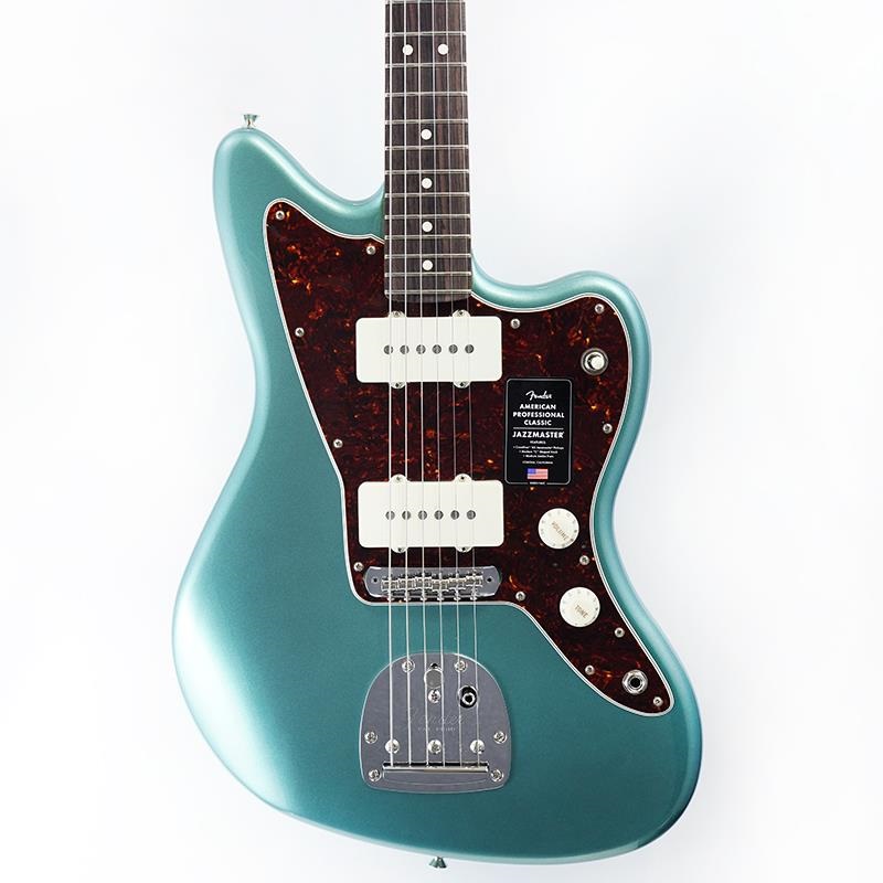 Fender USA American Professional Classic Jazzmaster (Faded Sherwood Green Metallic/Rosewood) 画像9