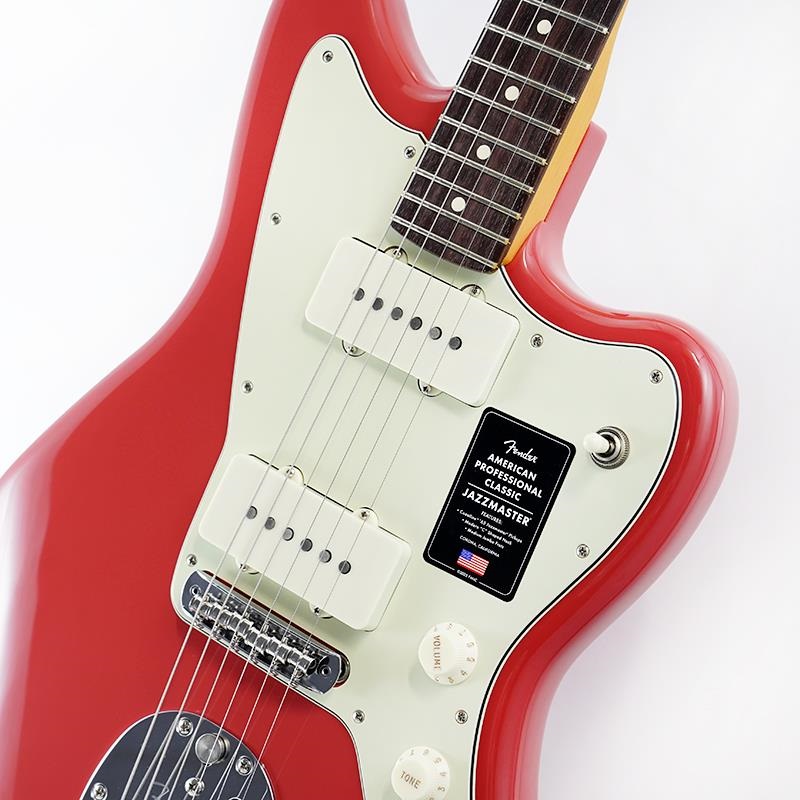 Fender USA American Professional Classic Jazzmaster (Faded Dakota Red/Rosewood) 画像3