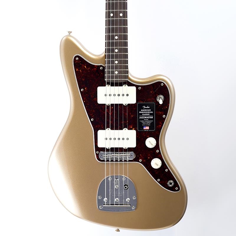 Fender USA American Professional Classic Jazzmaster (Faded Firemist Gold/Rosewood) 画像9
