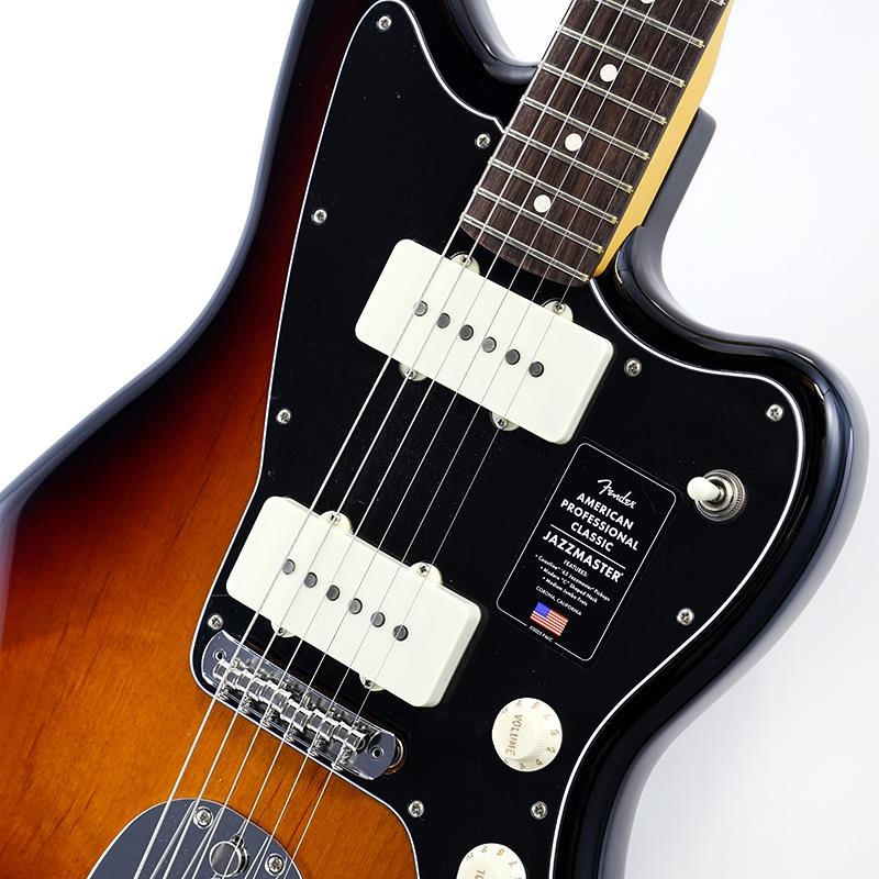 Fender USA American Professional Classic Jazzmaster (3-Color Sunburst/Rosewood) 画像3