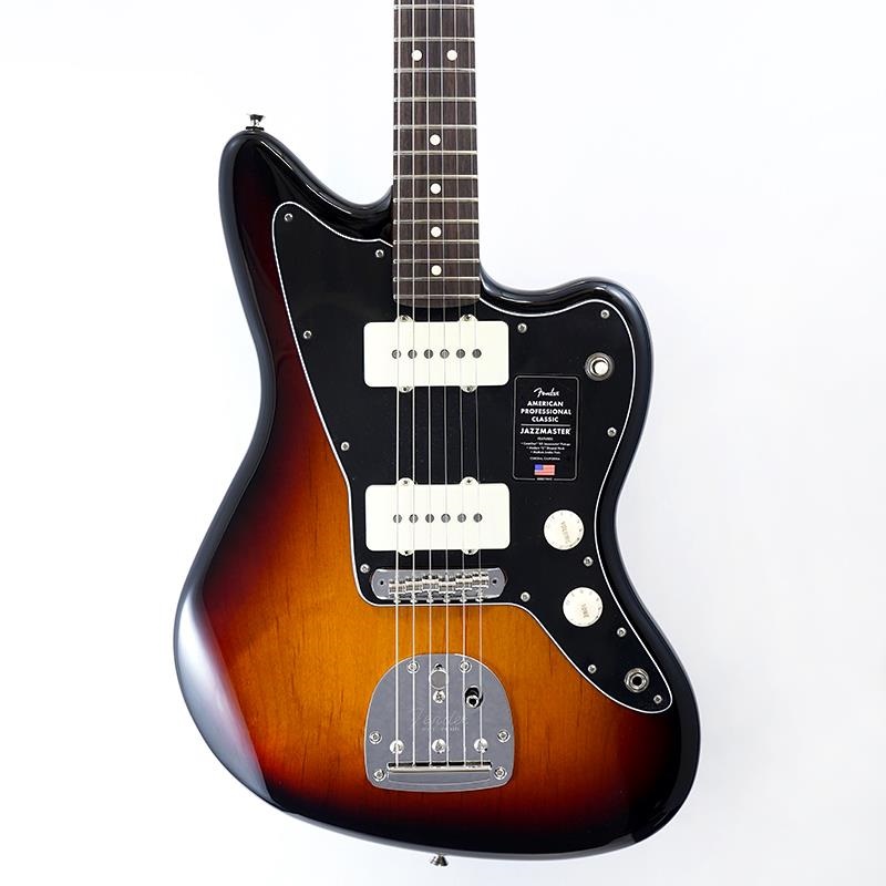 Fender USA American Professional Classic Jazzmaster (3-Color Sunburst/Rosewood) 画像9