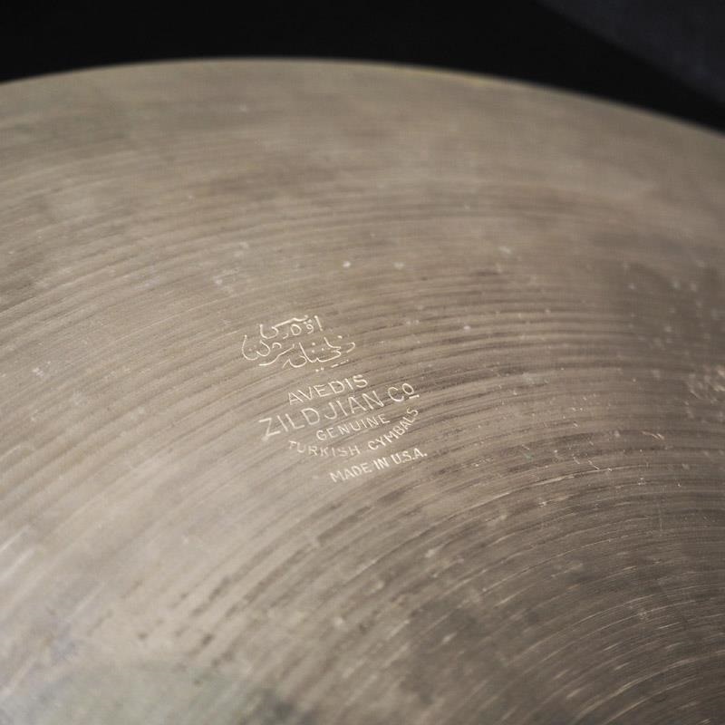 Zildjian VINTAGE 60s A Zildjian Flat Top Ride 18 [2193g] 画像9