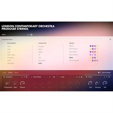 Native Instruments LCO Producer Strings (ネイティブインストルメンツ)(KONTAKTインストゥルメント)(オンライン納品)(2時間以内に納品) 画像1